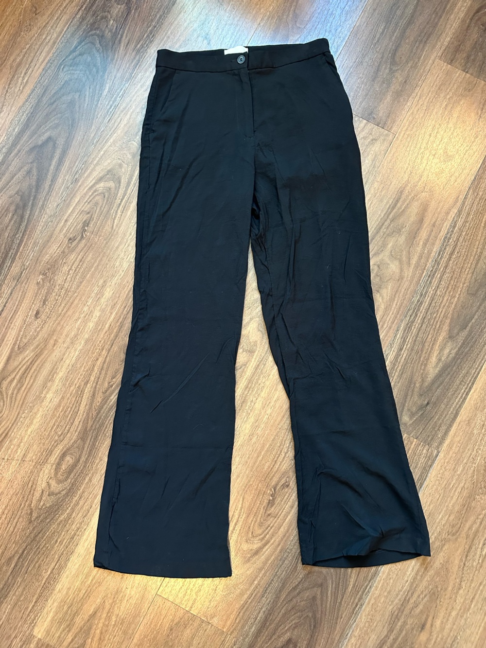 H&M Women’s Black Dress Pants - Tailored Straight Leg
